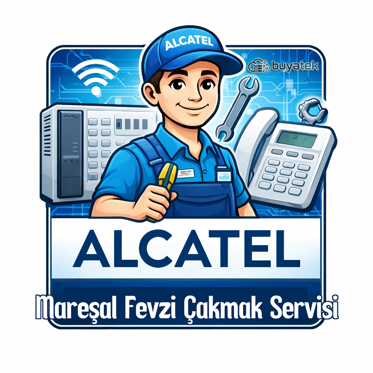 İstanbul Güngören Alcatel Santral Teknik Servisi